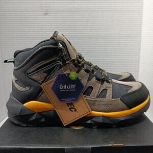 HI-Tec Revive Hiking Boots Men's Size 9.5 Tan Yellow